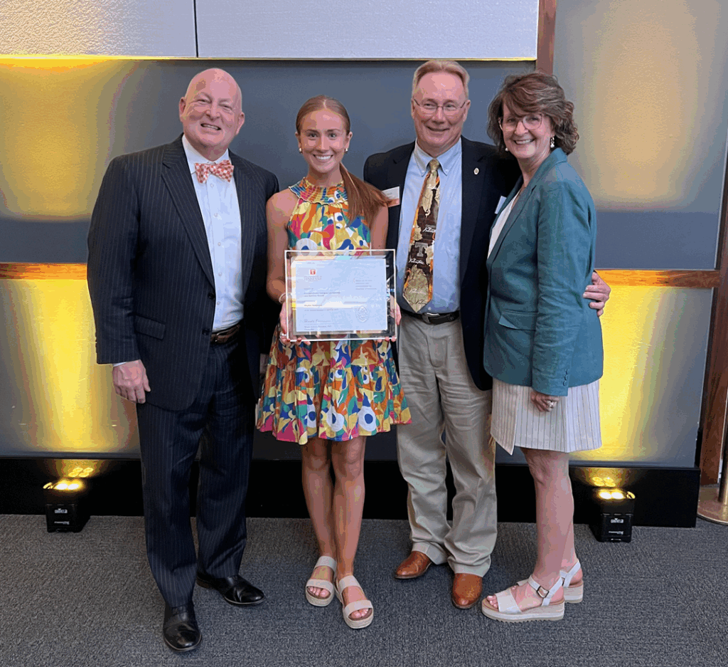 Keith Carver, Haylee Ferguson, and two other adults