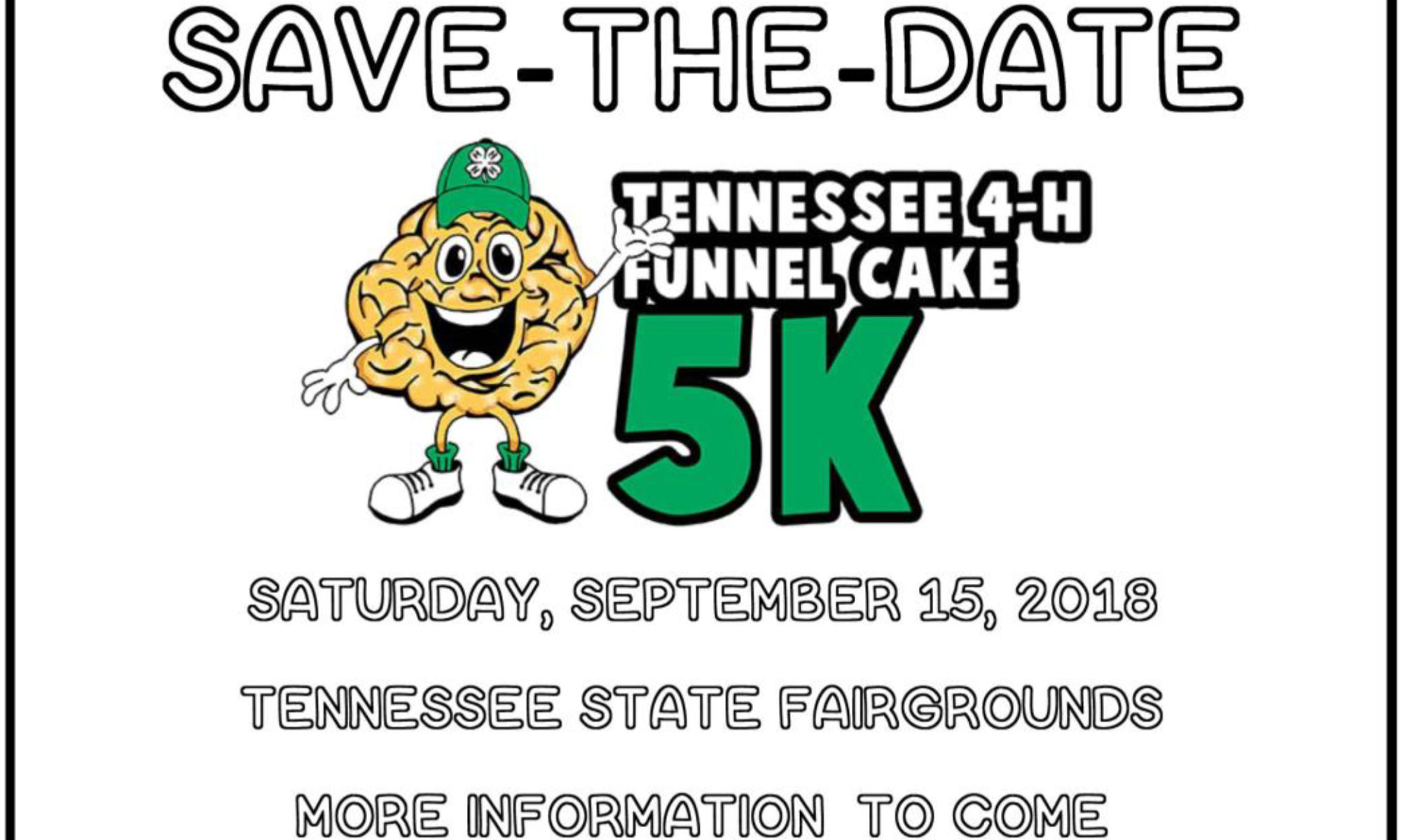 Save-the-Date: Tennessee 4-H Funnel Cake 5K