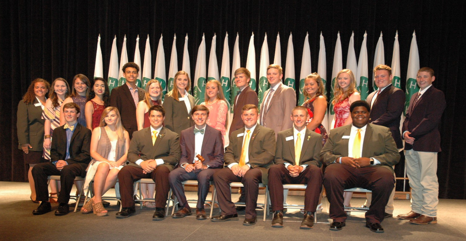 2017-18 STATE 4-H COUNCIL MEMBERS SELECTED AT ROUNDUP - State Council President: Grant Hitchcock, Warren County -- State Council Vice President: Aaron Lay, Monroe County -- Western Region Senior Representative: Autumn Trainum, Henderson County -- Western Region Senior Representative: C.J. Bryson, Gibson County -- Central Region Senior Representative: Jacob Wade, Bedford County -- Central Region Senior Representative: Hence Duncan, Franklin County -- Eastern Region Senior Representative: Danny Lawson, Blount County -- Western Region Junior Representative: Carson Stover, Obion County -- Western Region Junior Representative: Billee Lassiter, Henry County -- Central Region Junior Representative: Emily Pennington, Warren County -- Central Region Junior Representative: Caroline Brooks, Warren County -- Eastern Region Junior Representative: Will Dalton, Grainger County -- Eastern Region Junior Representative: Olivia Chapman-Miller, Morgan County -- Representative – at – Large: Santana Bingham, Madison County -- Representative – at – Large: Nelani Colleti, Williamson County