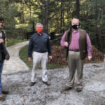 Listen Observe Learn - Justin Crowe, 4-H Youth Development Director and State Leader, Dr. Senseman, Interim Extension Dean, Dr. Jim Byford, retired State 4-H Leader, Jason Maxon, TWRA and Evan Beech