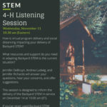 Backyard STEM - 4-H Listening Session