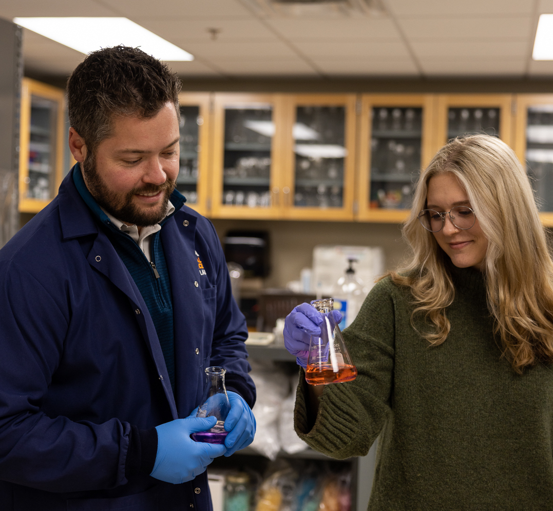 Inspecting a Bacterial Culture