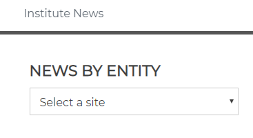 Location of News By Entity