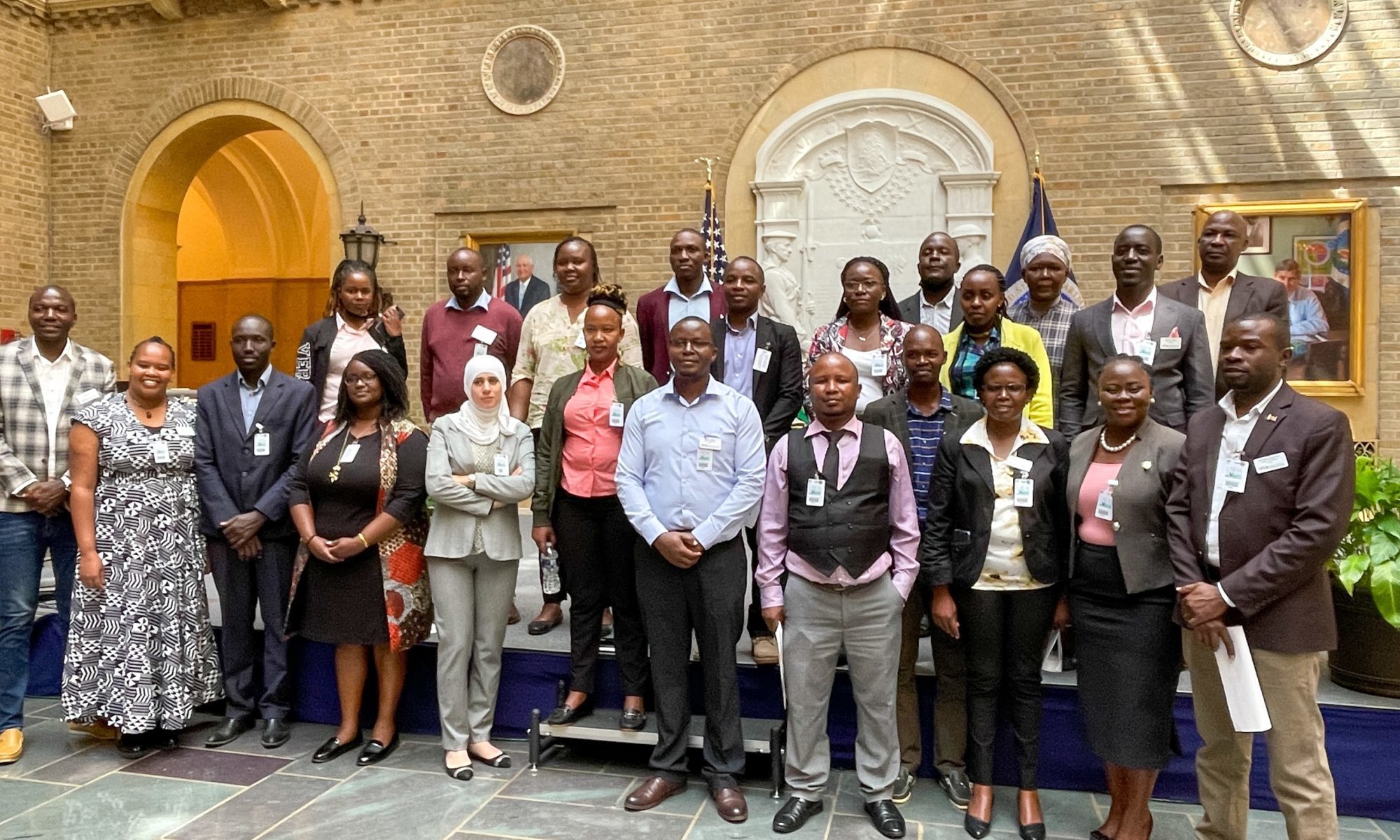 Twenty-three participants of USDA fellowship programs
