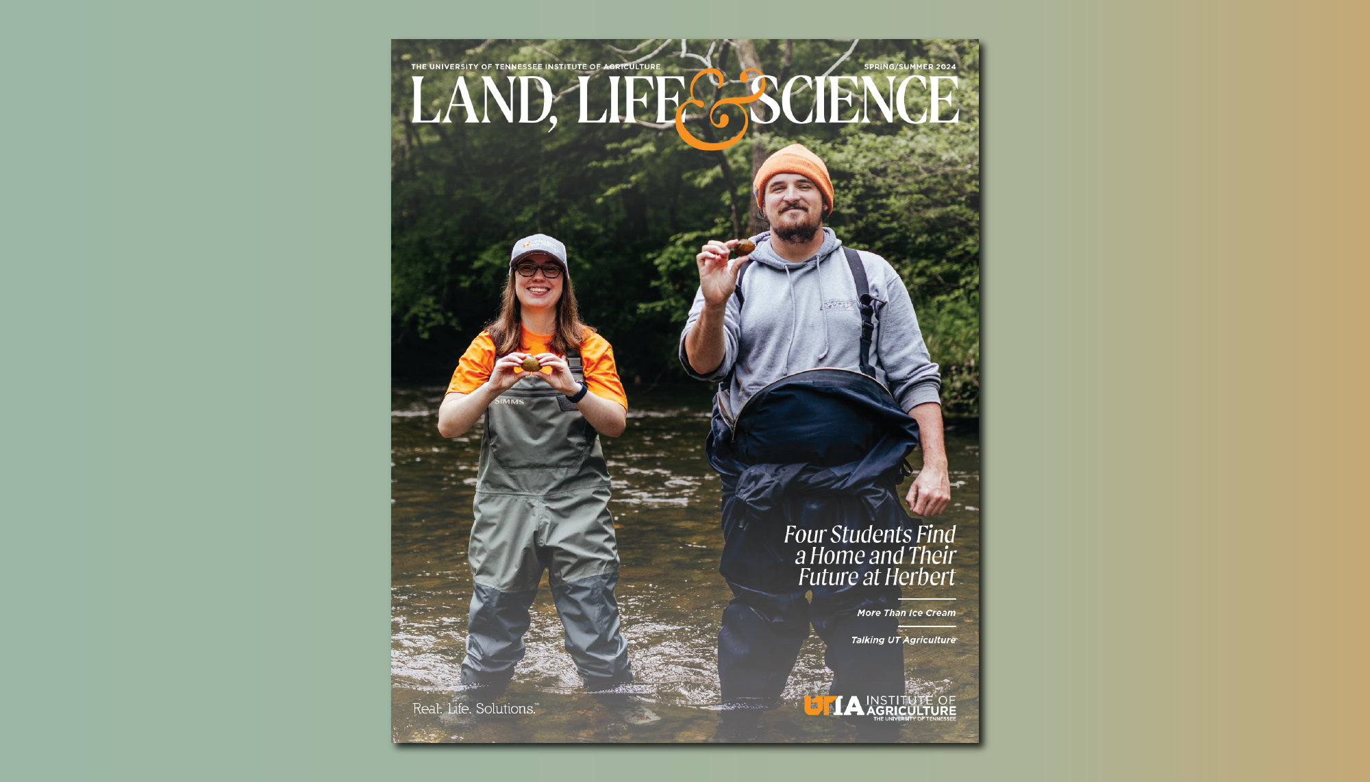 Cover of the Spring/Summer 2024 issue of Land, Life & Science