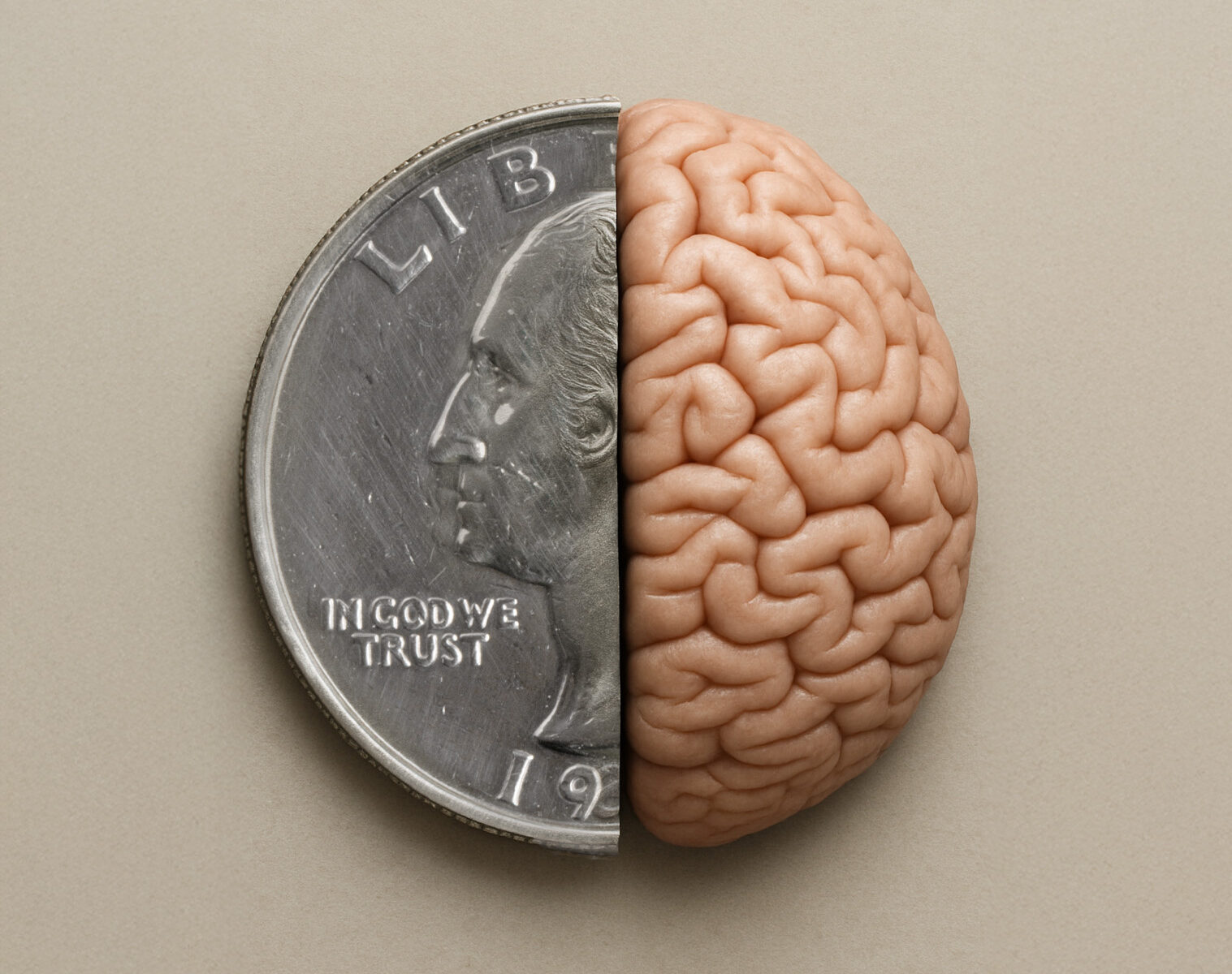 Half quarter and half brain